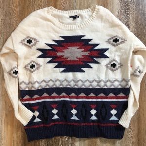 American Eagle | Southwestern Print Sweater